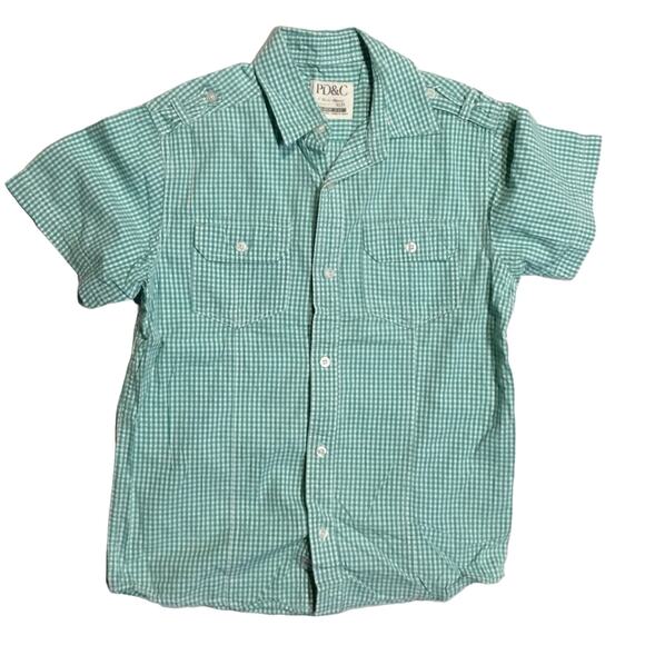 PD&C Plaid Button Down Shirt - Picture 1 of 3
